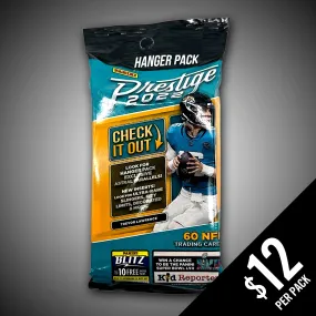 PANINI: 2022 Prestige Football - Hanger Pack