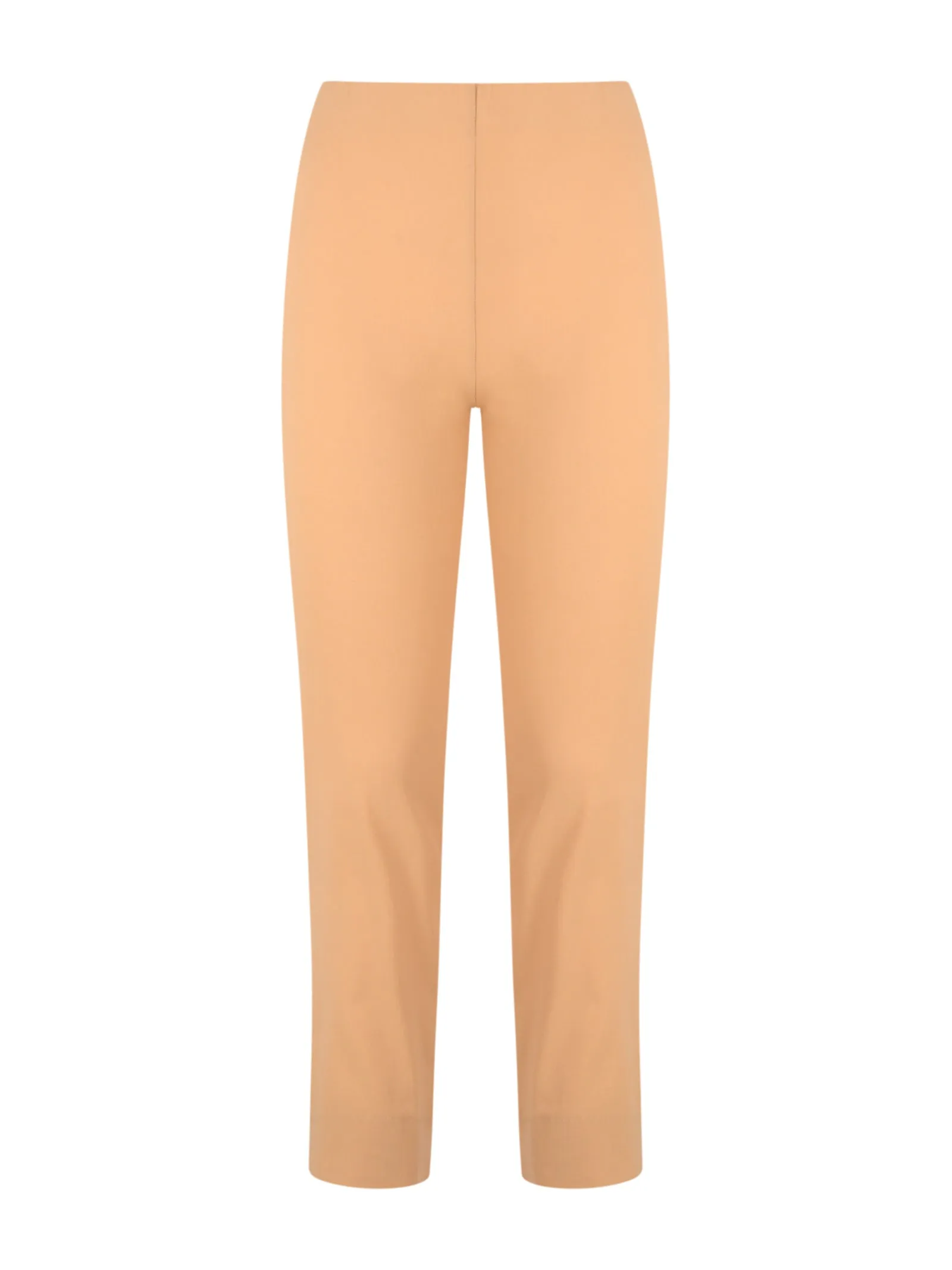 Pantalone capri con spacchetti in Super Fresh - Irish Cream