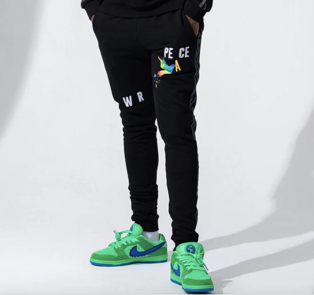 Peace Joggers (Black) /D4