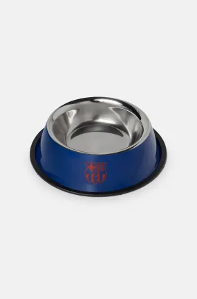 Pet feeder-drinker blue - FC Barcelona