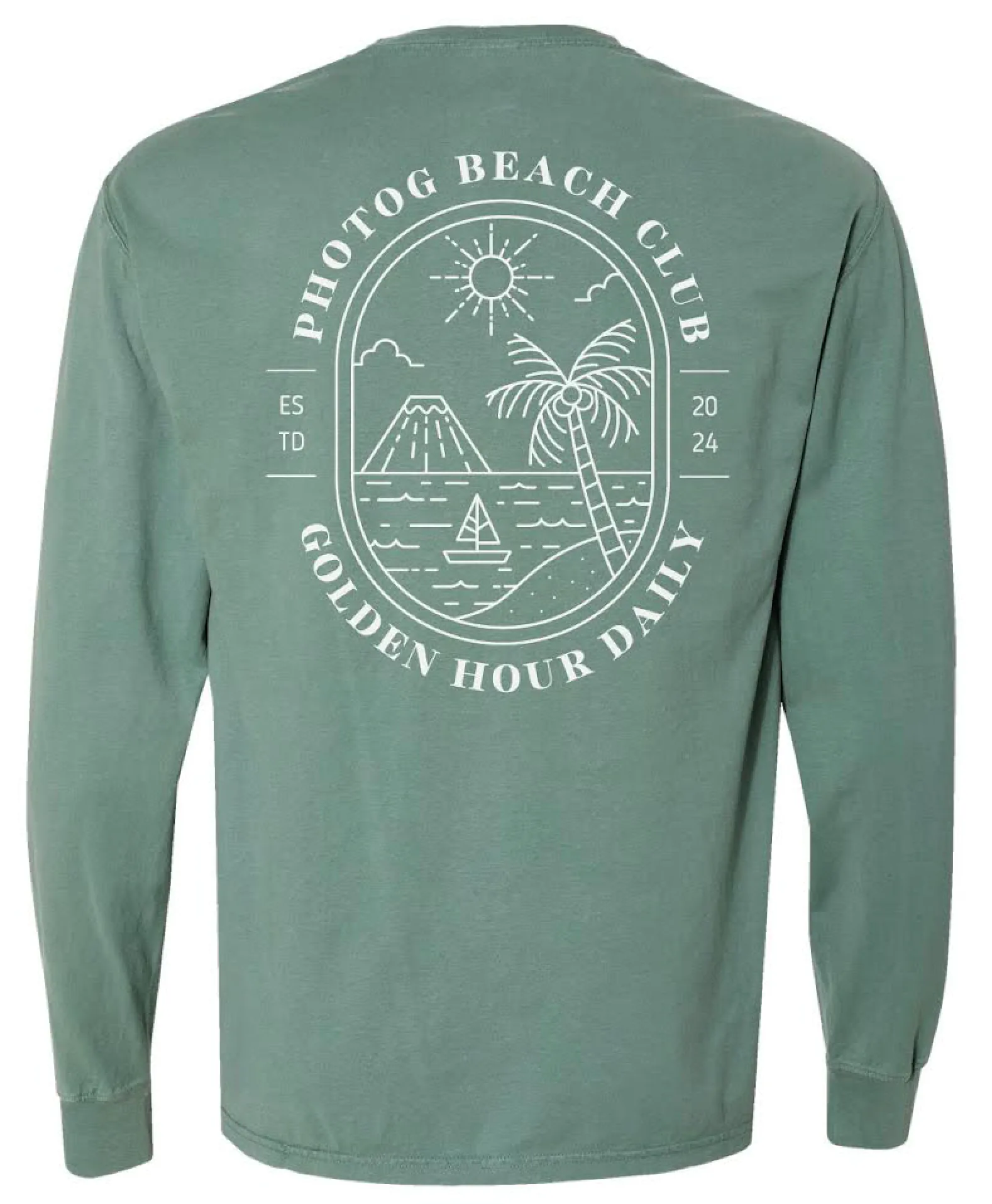 PHOTOG BEACH CLUB Long sleeve tee