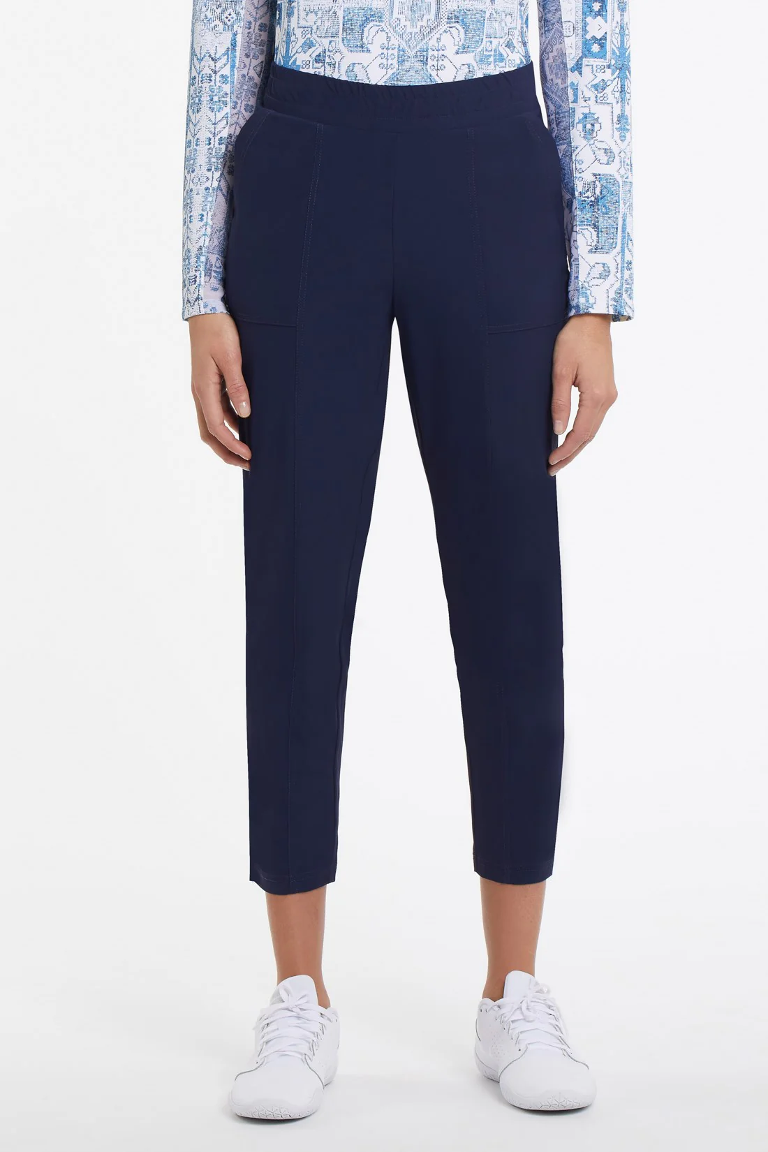 Pull On Technical Capri