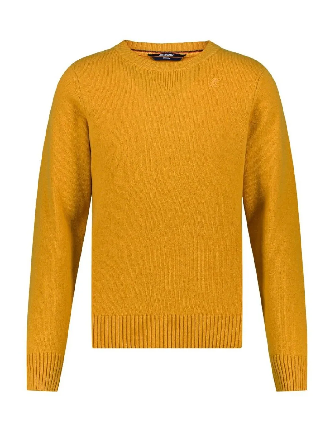 Pullover K-way uomo K2112PW Sebastien giallo mostarda