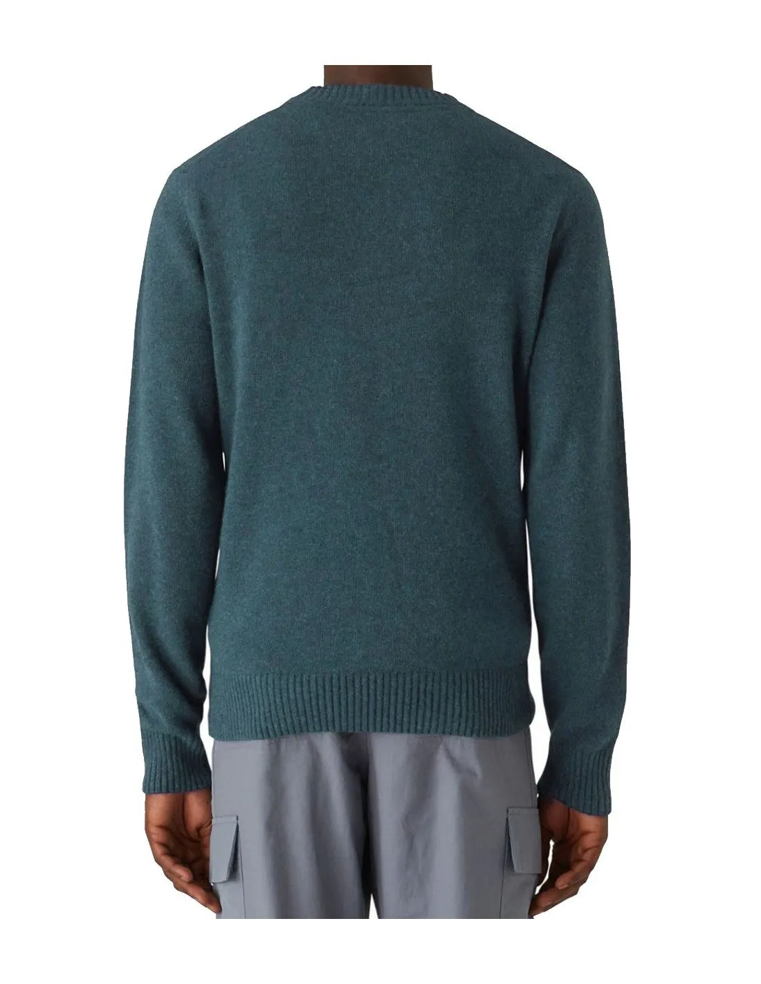 Pullover K-way uomo K2112PW Sebastien verde petrolio