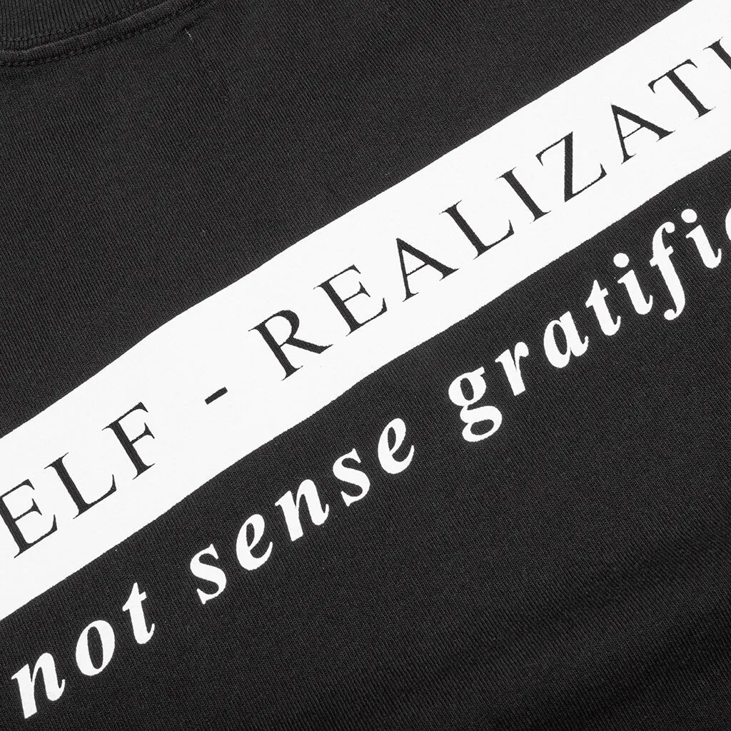 Realization Printed Long Sleeve Tee - Black