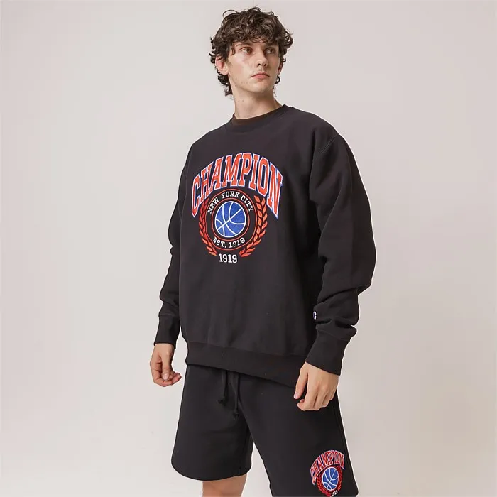 Reverse Weave Field Basketball Crewneck | Hoodies & Crews | Stirling Sports