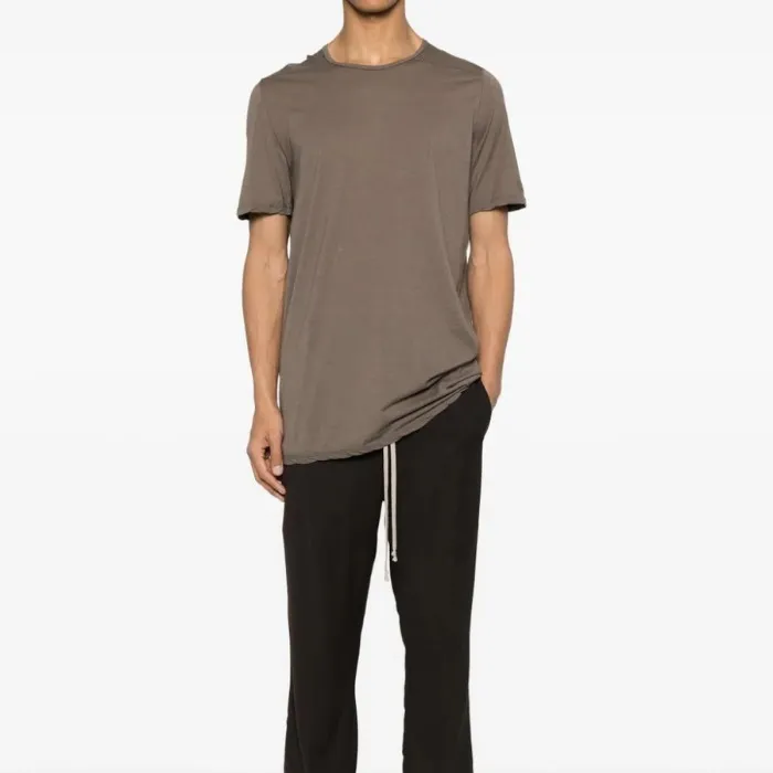 RICK OWENS  |Unisex Plain Cotton Short Sleeves Oversized Designers