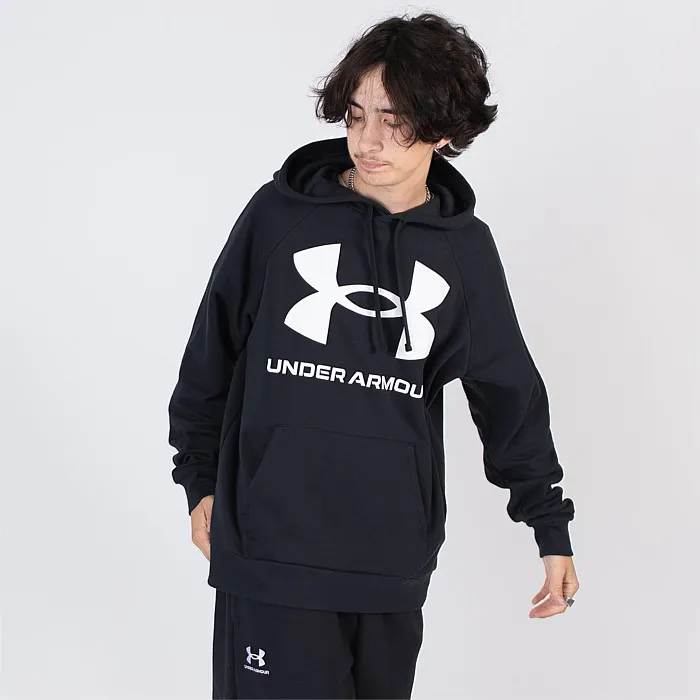 Rival Fleece Big Logo Hoodie | Hoodies | Stirling Sports