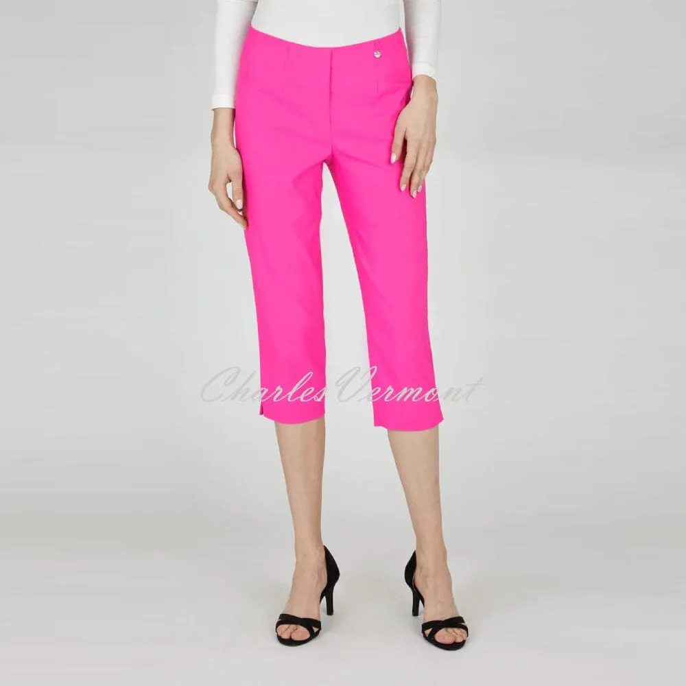 Robell Marie 07 Capri Trouser 51576-5499-433 (Hot Pink)