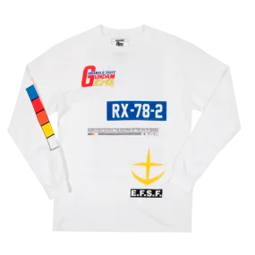 RX-78-2  Beam Saber White Long Sleeve