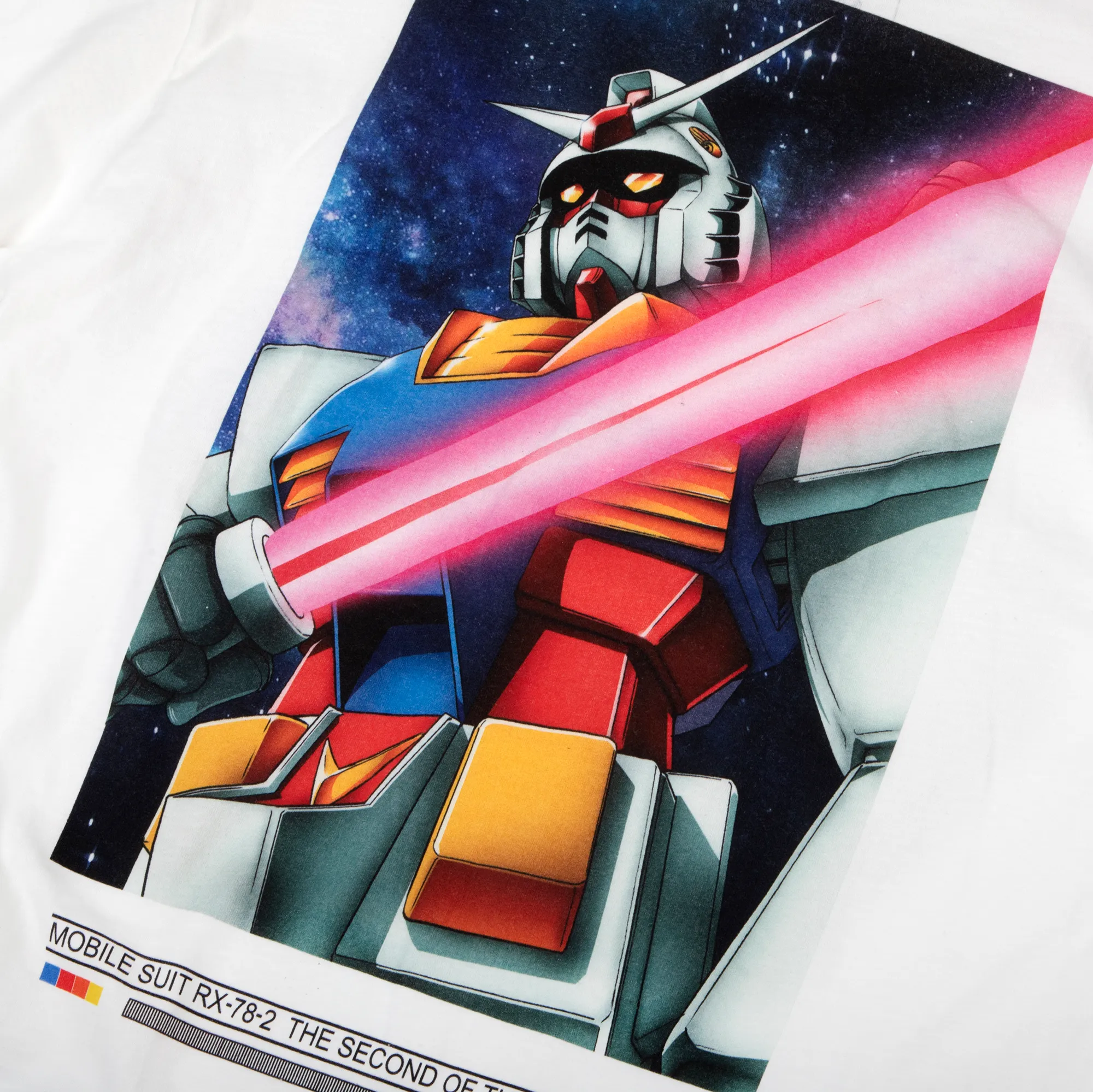 RX-78-2  Beam Saber White Long Sleeve