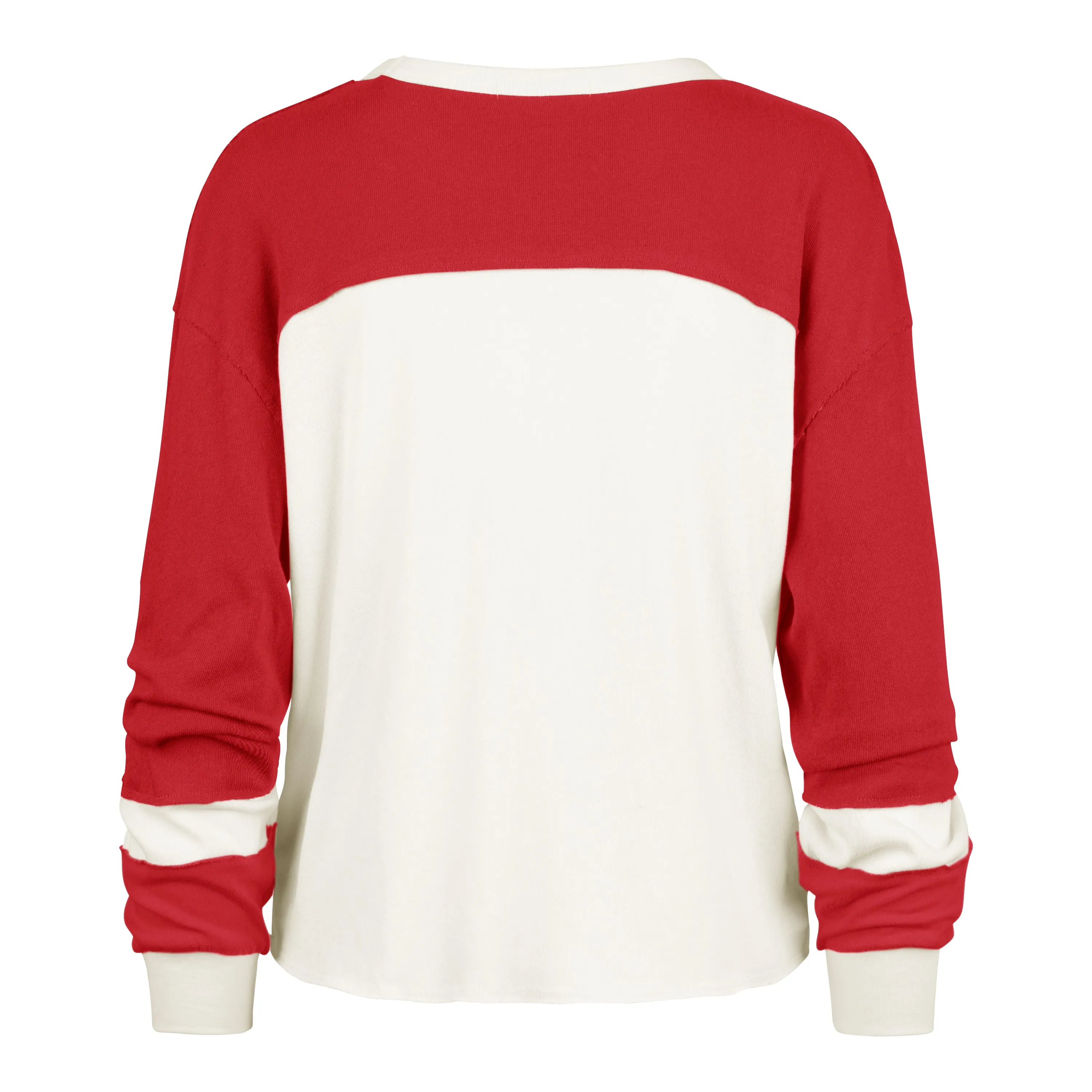 SAN FRANCISCO 49ERS HISTORIC GRIDIRON CURVE '47 TONI LONG SLEEVE TEE WOMENS