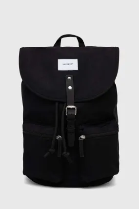 Sandqvist backpack Roald black color SQA2289