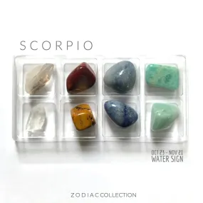 Scorpio Zodiac Crystal Collection