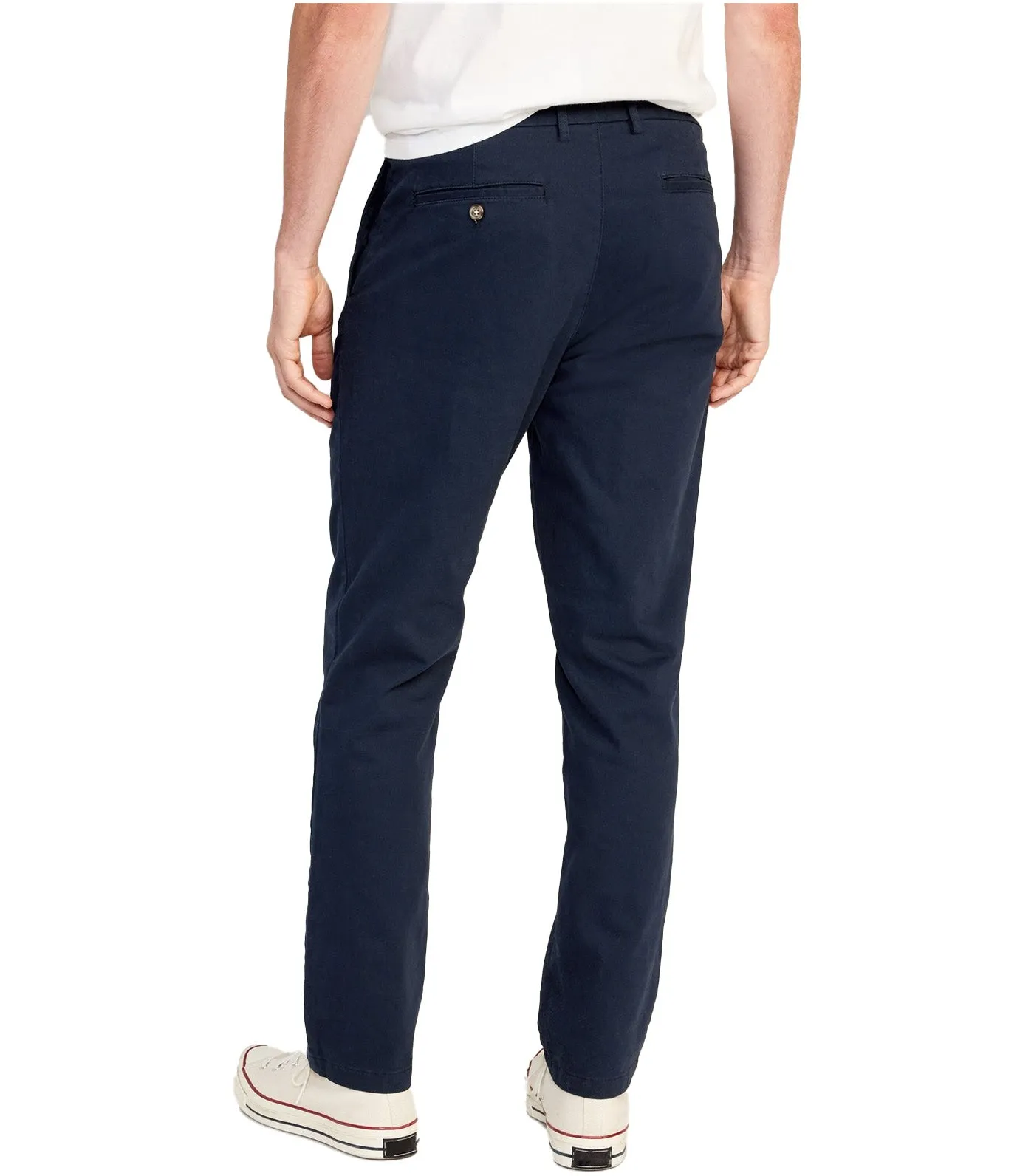 Slim Built-In Flex Rotation Chino Pants for Men In The Navy