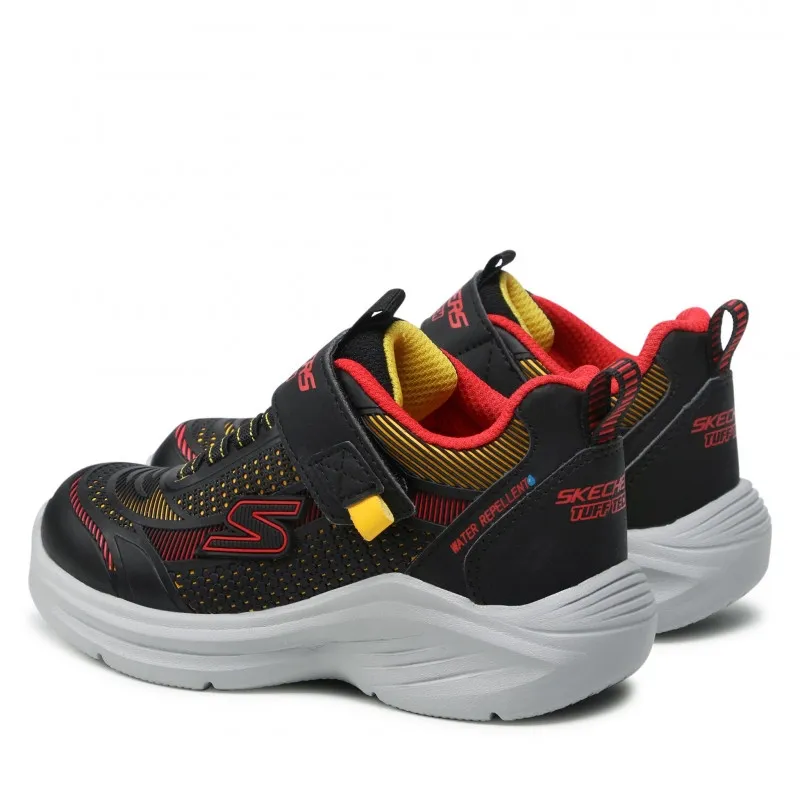 SNEAKERS SKECHERS BAMBINO HYPER-BLITZ - HYDRO-TRONIX BLACK/RED 403861L/BKRD