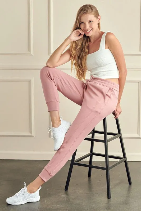 Sporty Chic Scuba Joggers