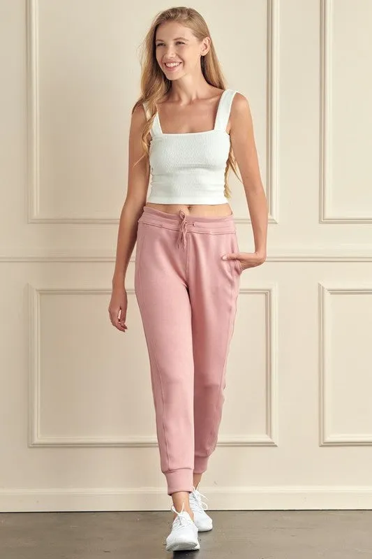 Sporty Chic Scuba Joggers