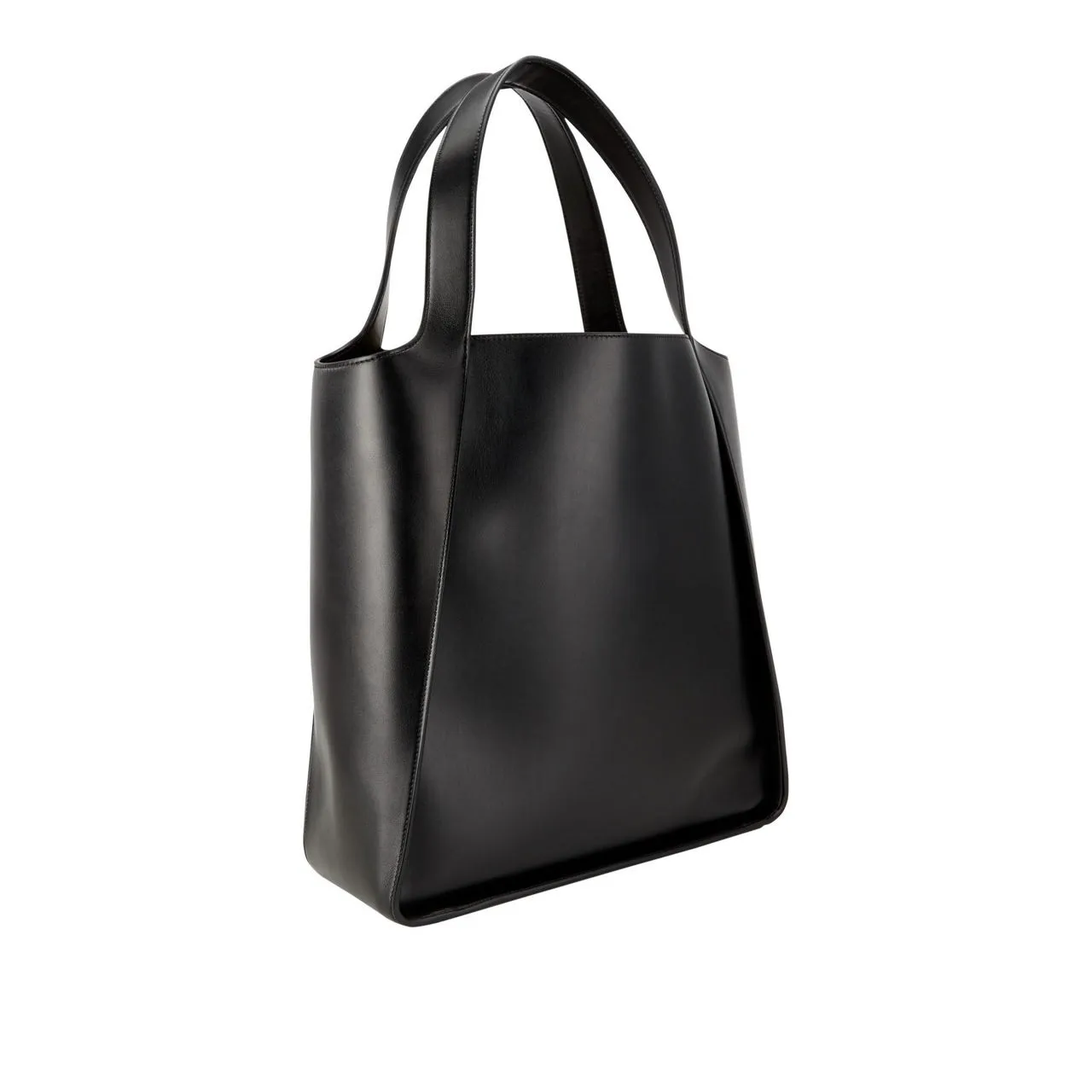 STELLA MCCARTNEY Stella Logo Square Tote Bag - Black