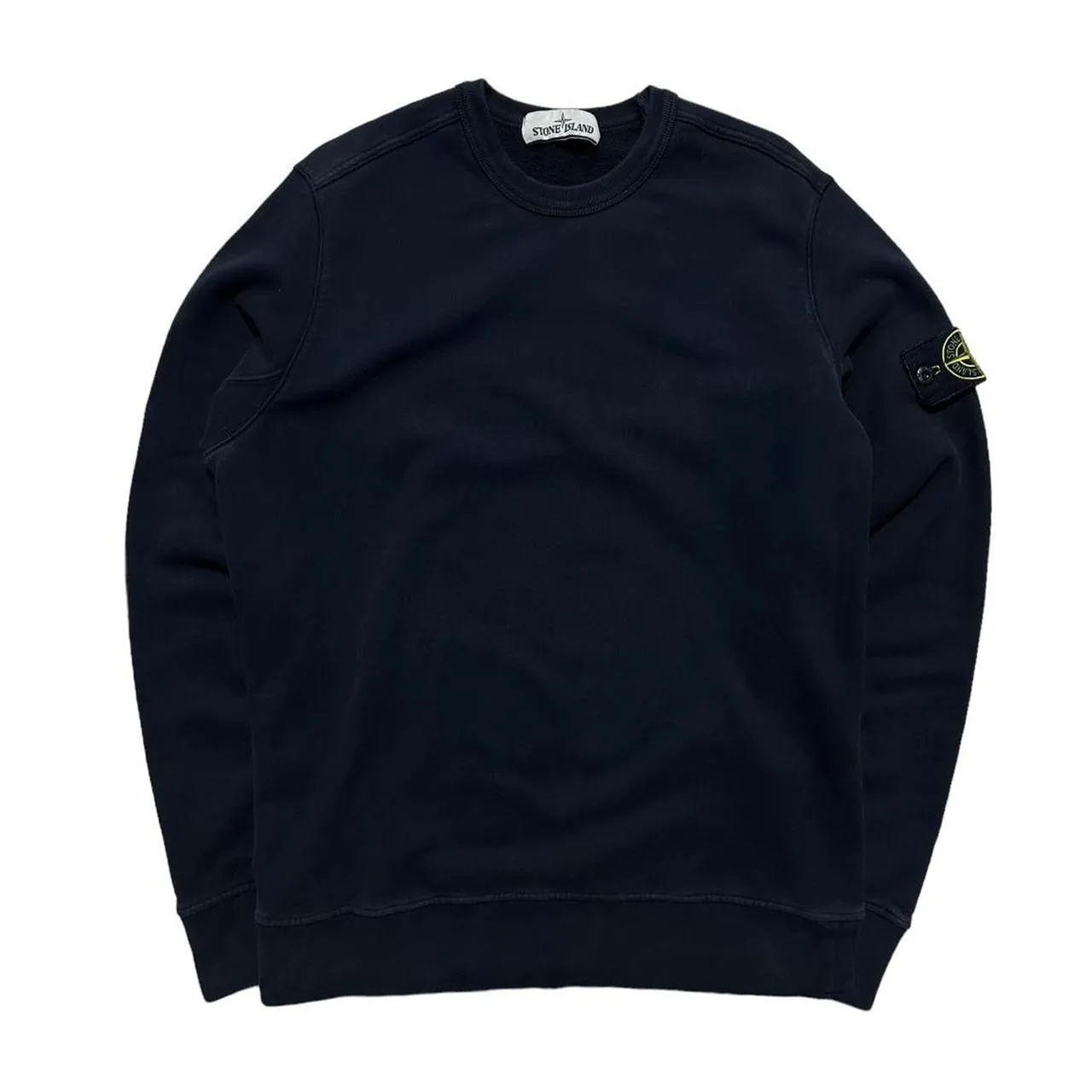 Stone Island Dark Blue Pullover Crewneck