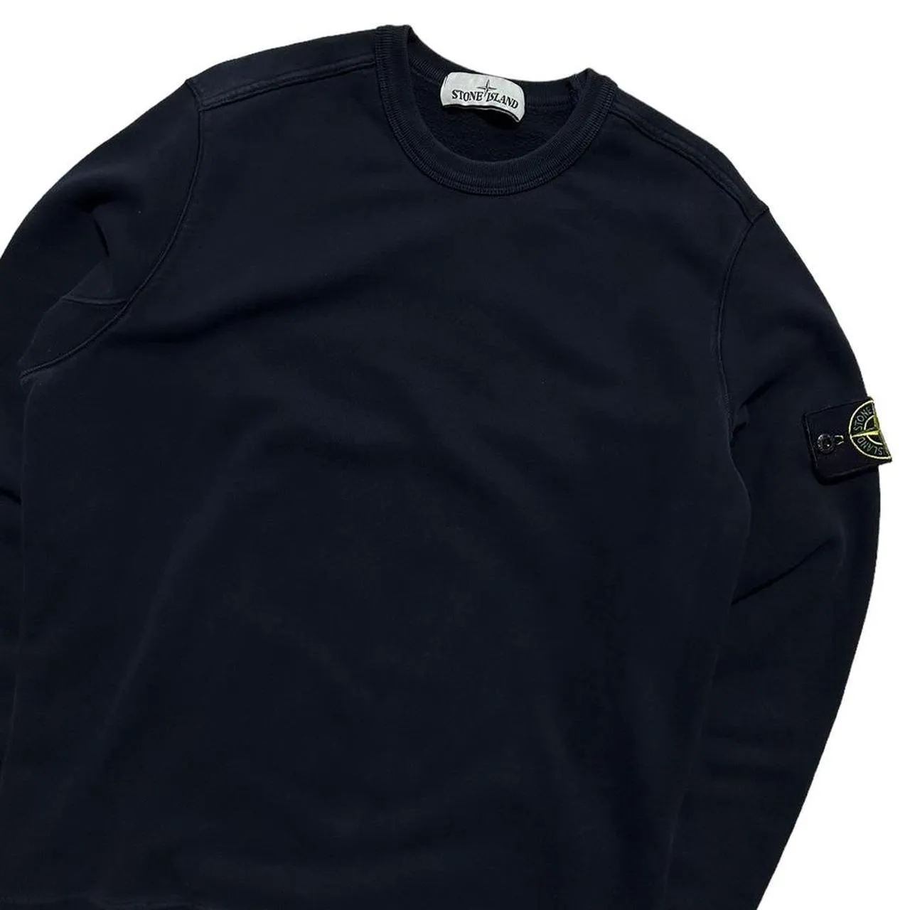 Stone Island Dark Blue Pullover Crewneck