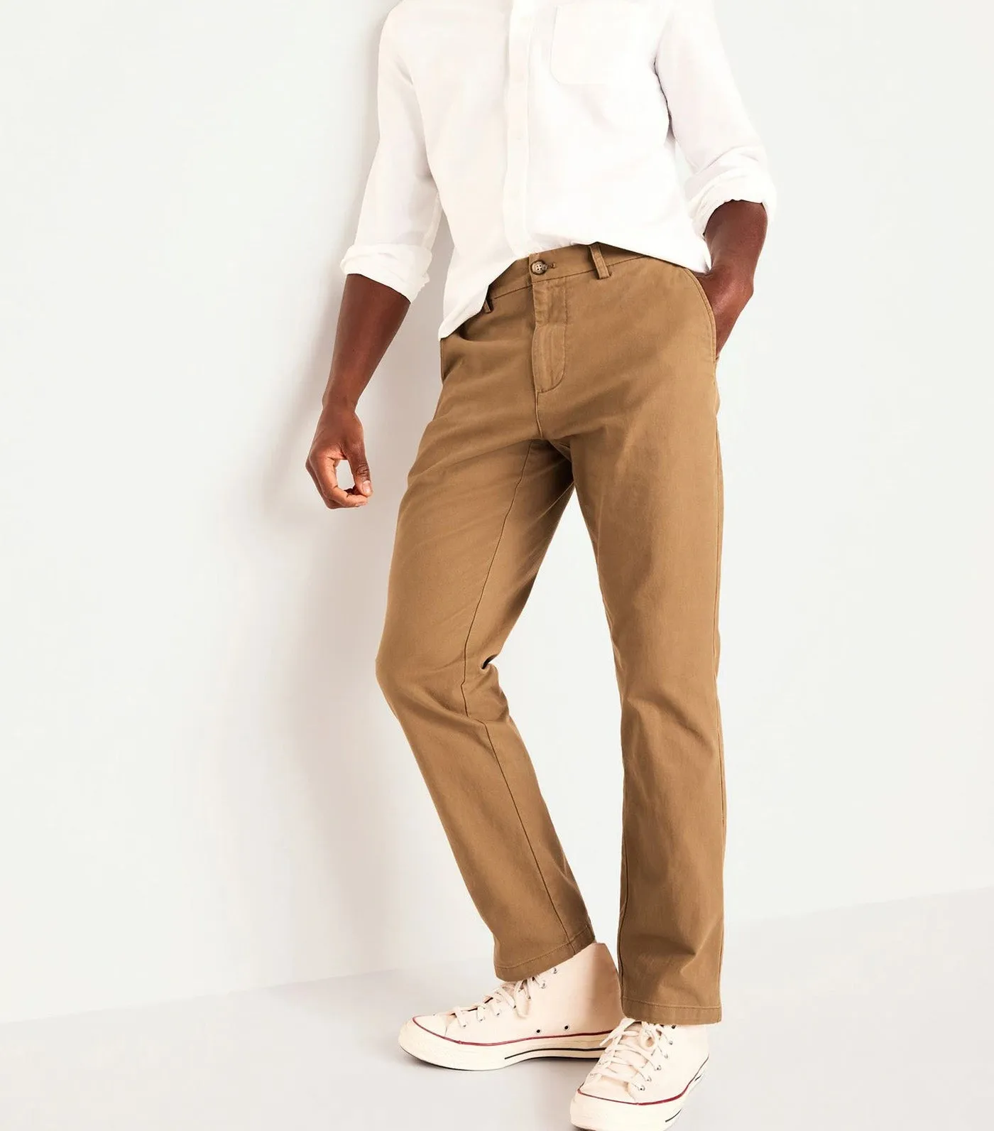 Straight Built-In Flex Rotation Chino Pants for Men Doe A Deer