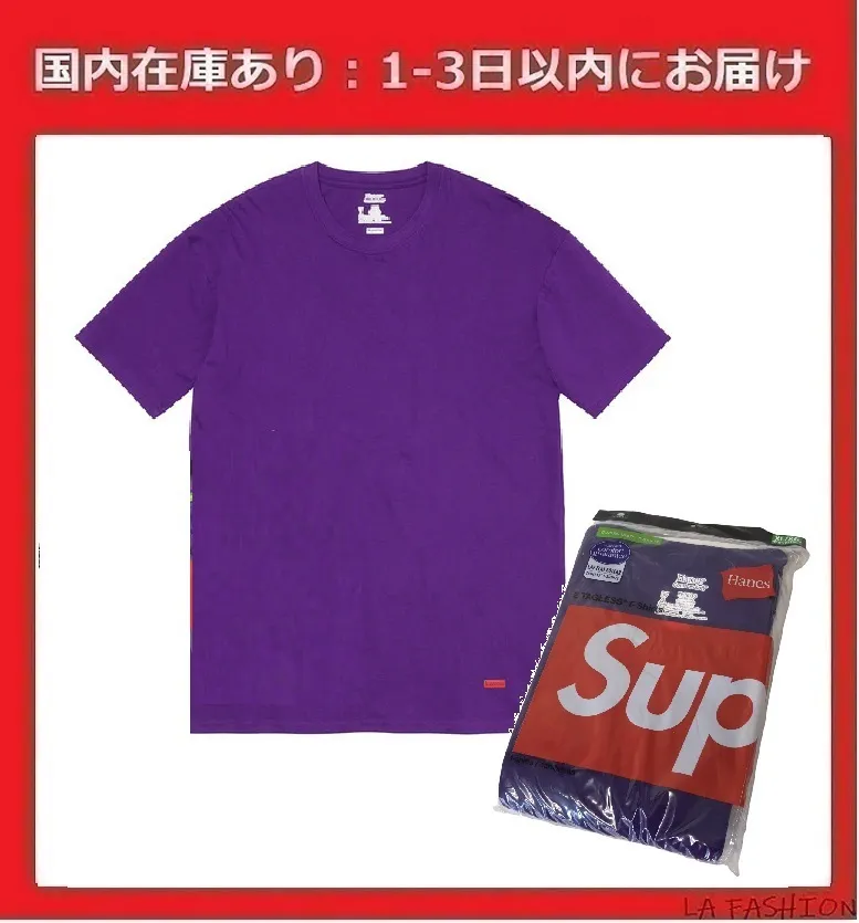 Supreme  |Crew Neck Unisex Street Style Collaboration Plain Cotton