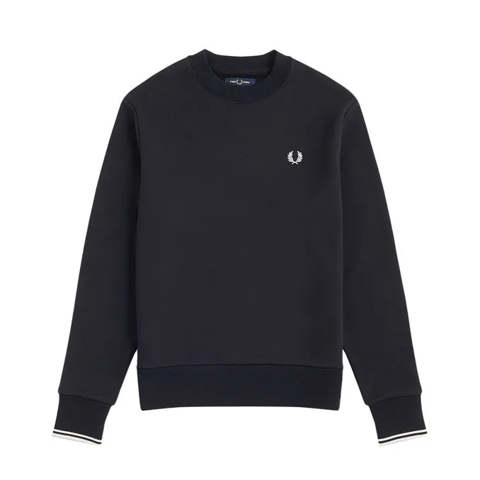 SWEATSHIRT CREW NECK Man Black