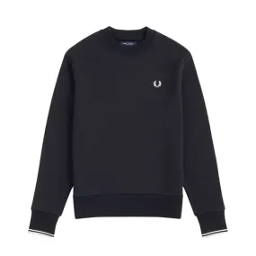 SWEATSHIRT CREW NECK Man Black