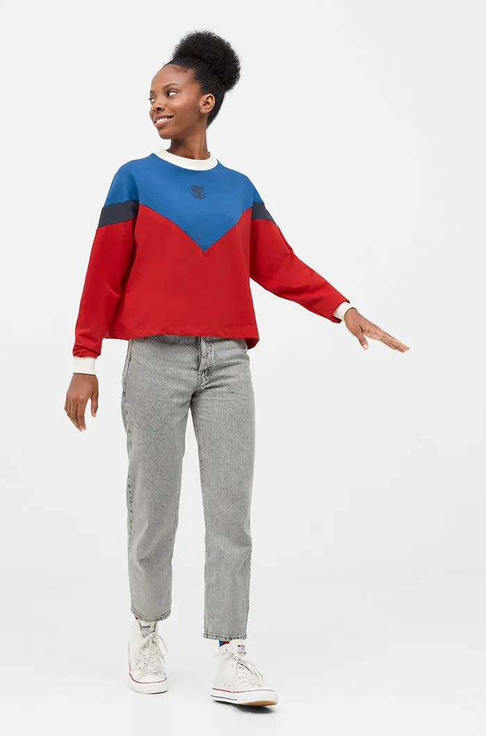 Sweatshirt tricolor Bara – Woman