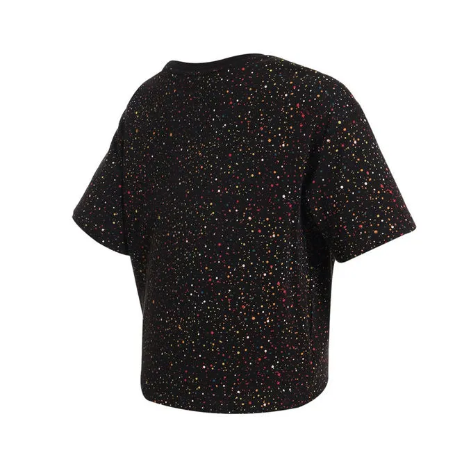 T-SHIRT COLOR MIX SPECKLE Kid Black 