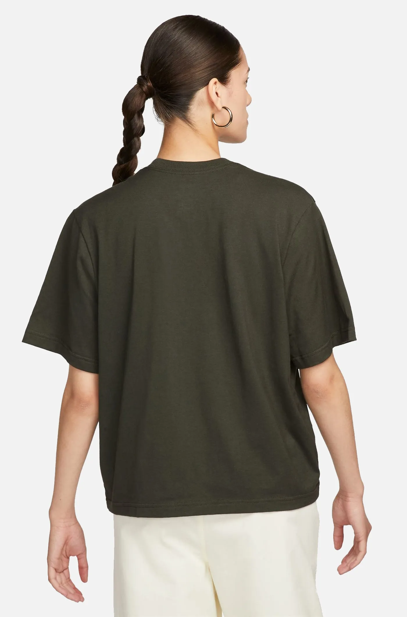 T-shirt green Bara Nike - Women