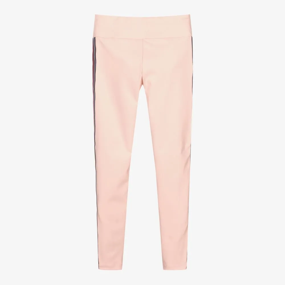 Teen Girls Pink Logo Leggings