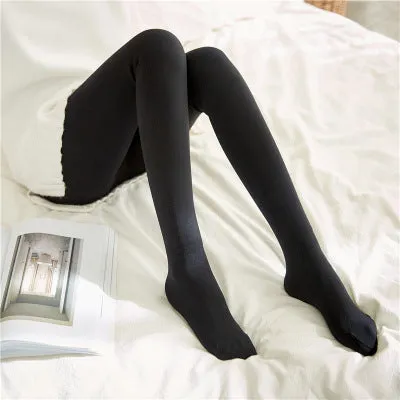 Thick Plush Leggings For Women In Autumn And Winter