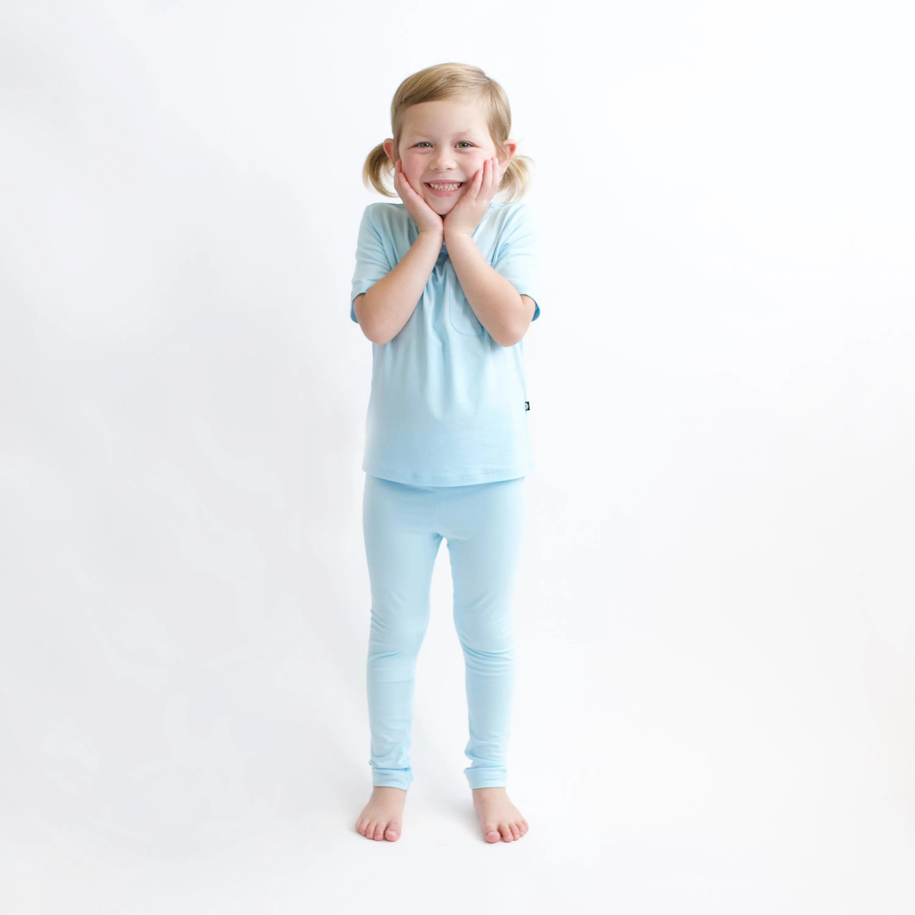 Toddler Leggings in Powder