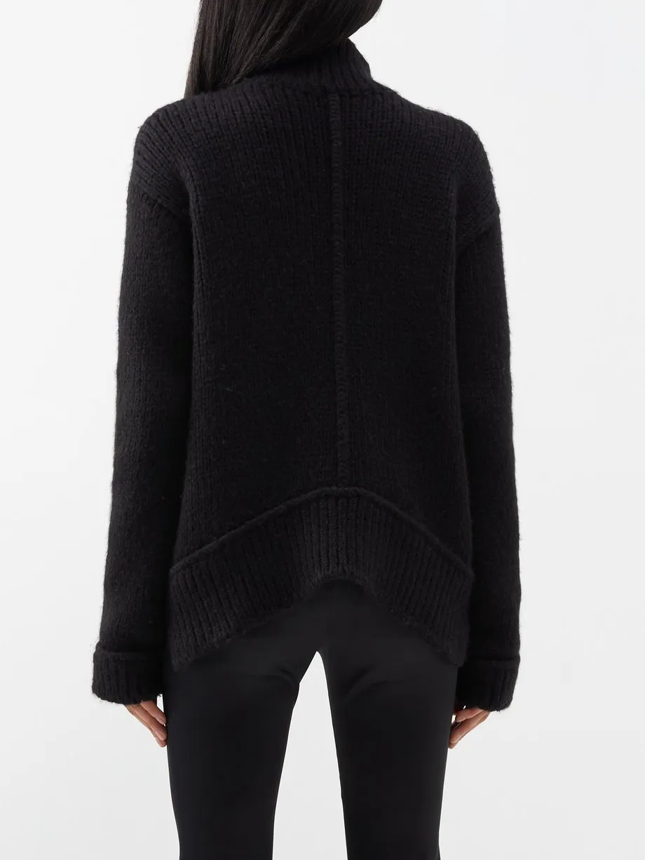 TOM FORD  |Casual Style Unisex Wool Street Style Plain High-Neck