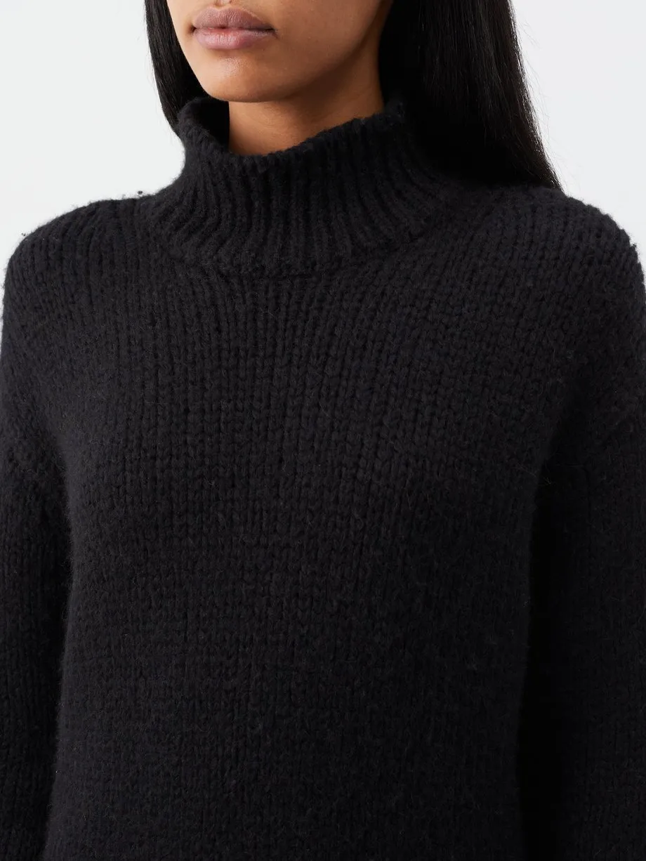 TOM FORD  |Casual Style Unisex Wool Street Style Plain High-Neck