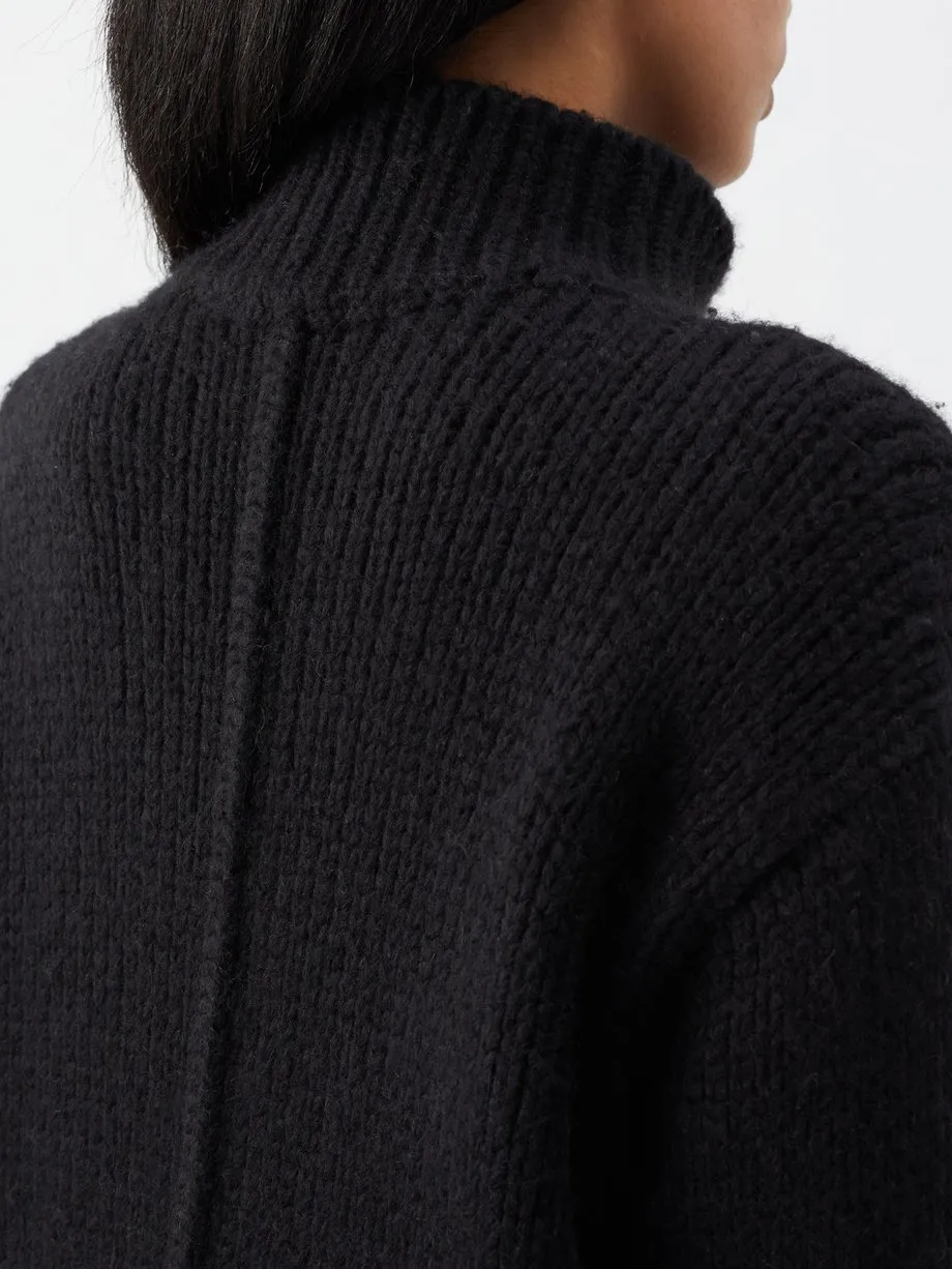 TOM FORD  |Casual Style Unisex Wool Street Style Plain High-Neck