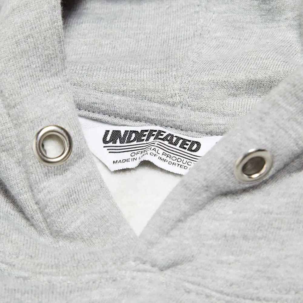 Undefeated Stencil Basic Pullover HoodyGrey Heather