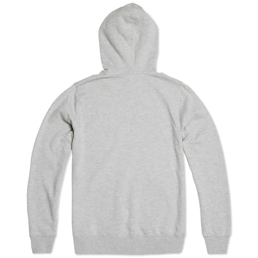 Undefeated Stencil Basic Pullover HoodyGrey Heather