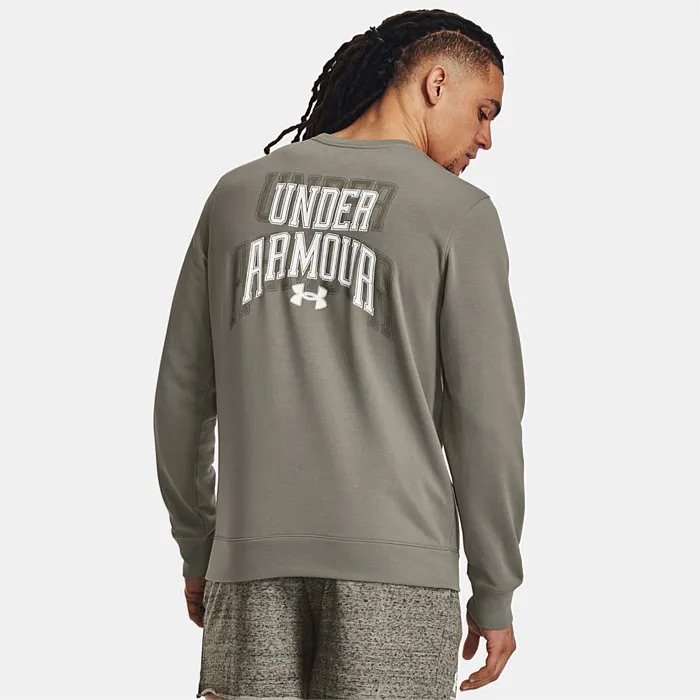 Under Armour Rival Terry Graphic Crew | Hoodies & Crews | Stirling Sports