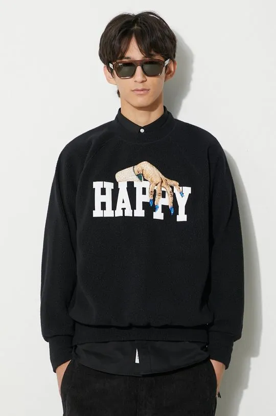 Undercover sweatshirt Pullover men's black color UC2C4808