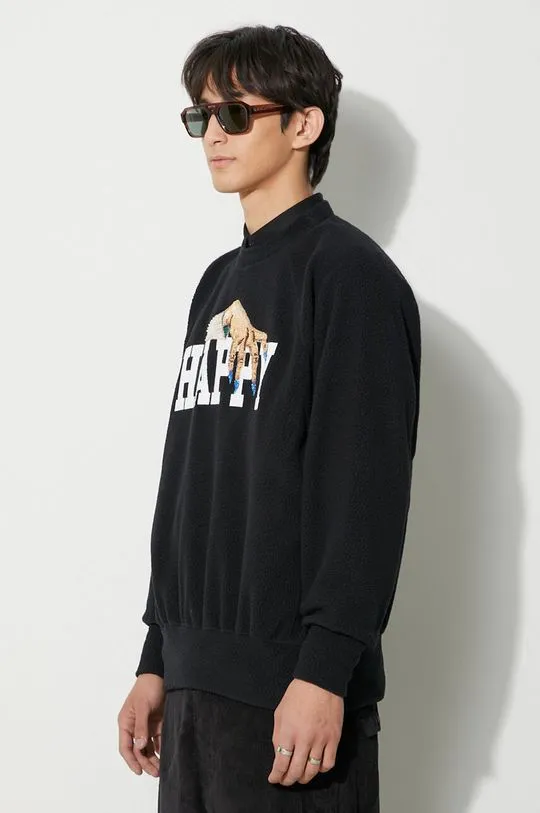 Undercover sweatshirt Pullover men's black color UC2C4808