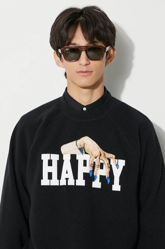 Undercover sweatshirt Pullover men's black color UC2C4808