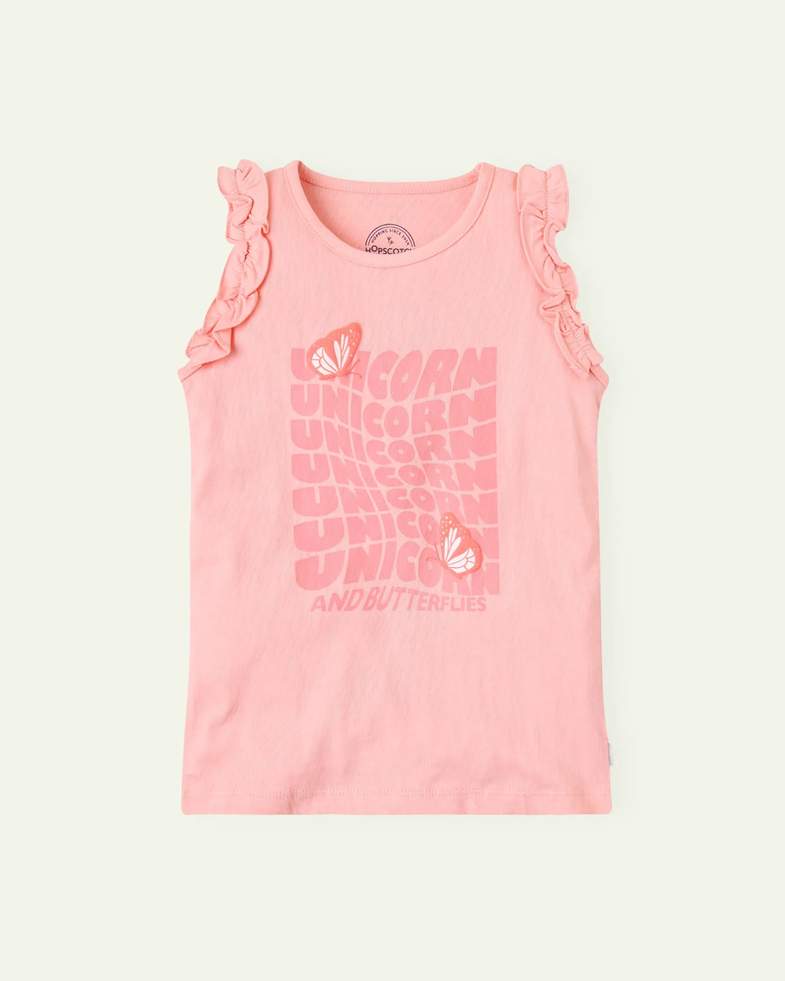 Unicorn and Butterflies Tank Top