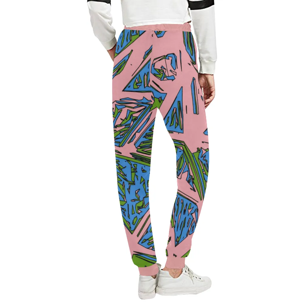 Urban Geo Frenzy Women's All Over Print Jogger Sweatpants