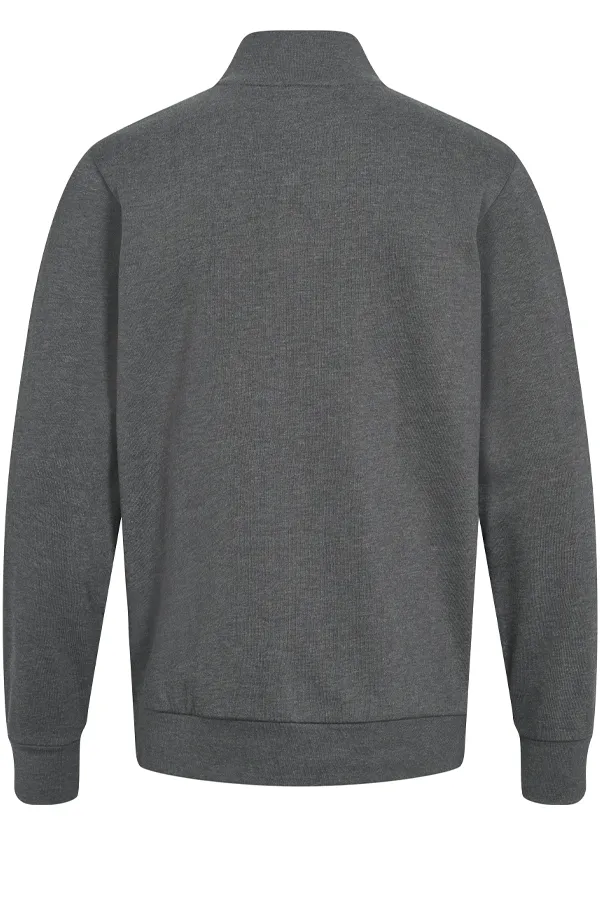 U.S. POLO ASSN. Half-Zip Sweatshirt Faik Dark Grey