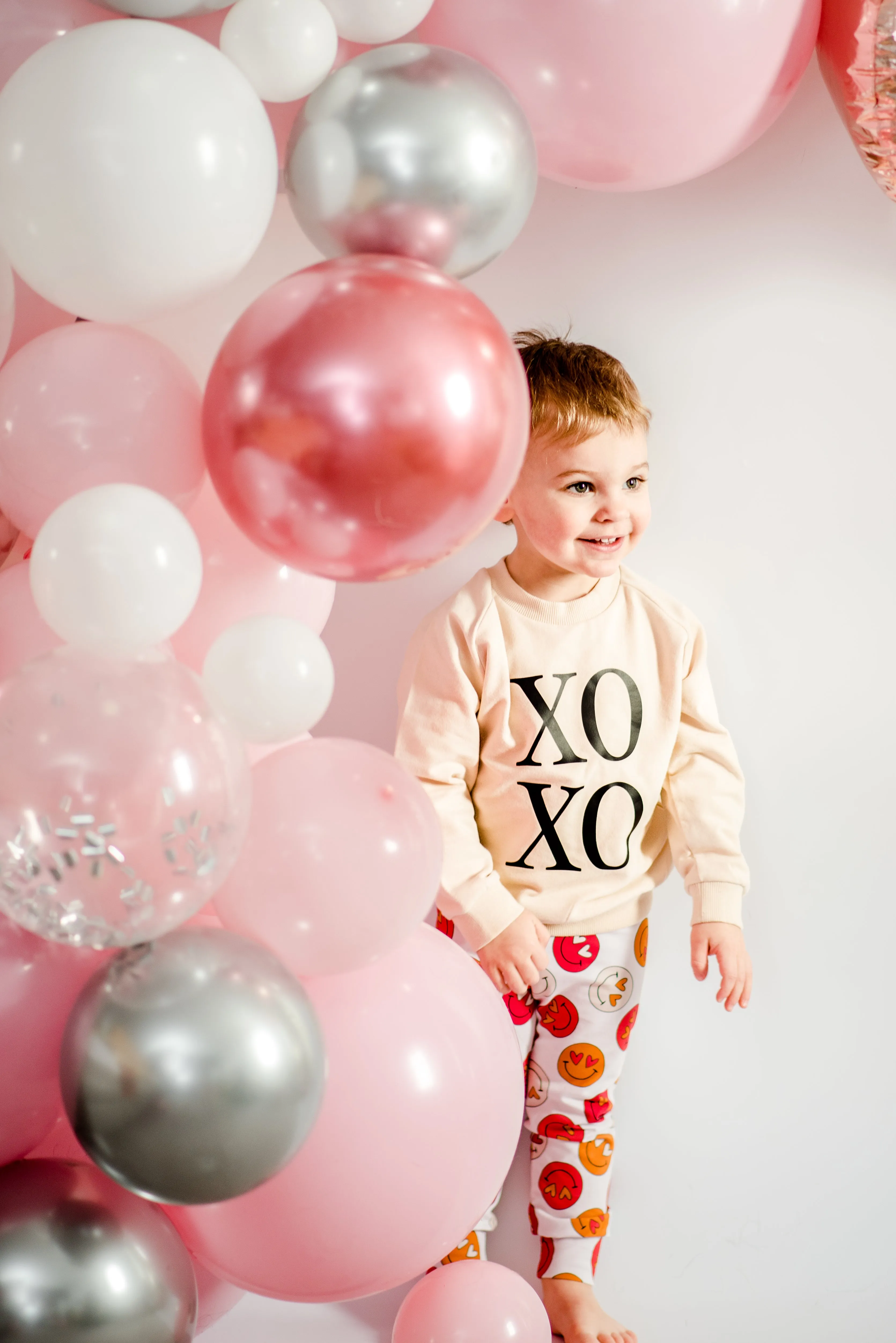 Valentine Smiley Leggings