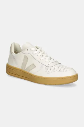 Veja leather sneakers V-10 white color VX0203665B