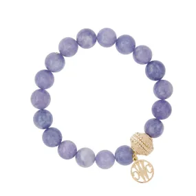 Victoire Purple Lepidolite 10mm Stretch Bracelet